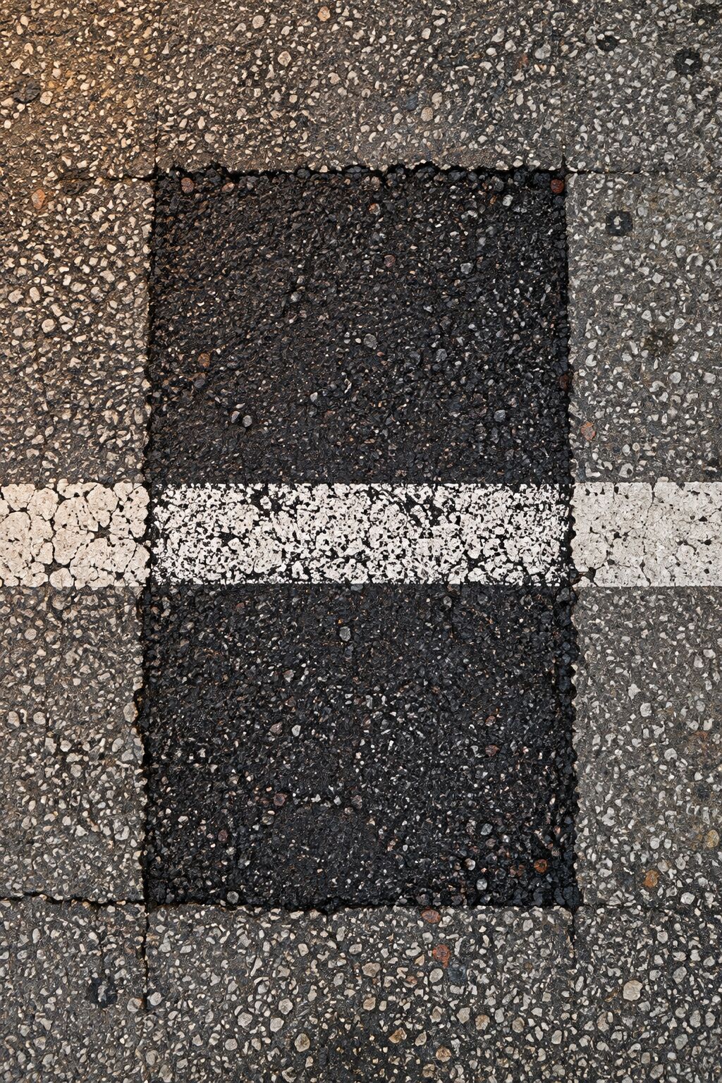 Sealed asphalt reinstatement patch