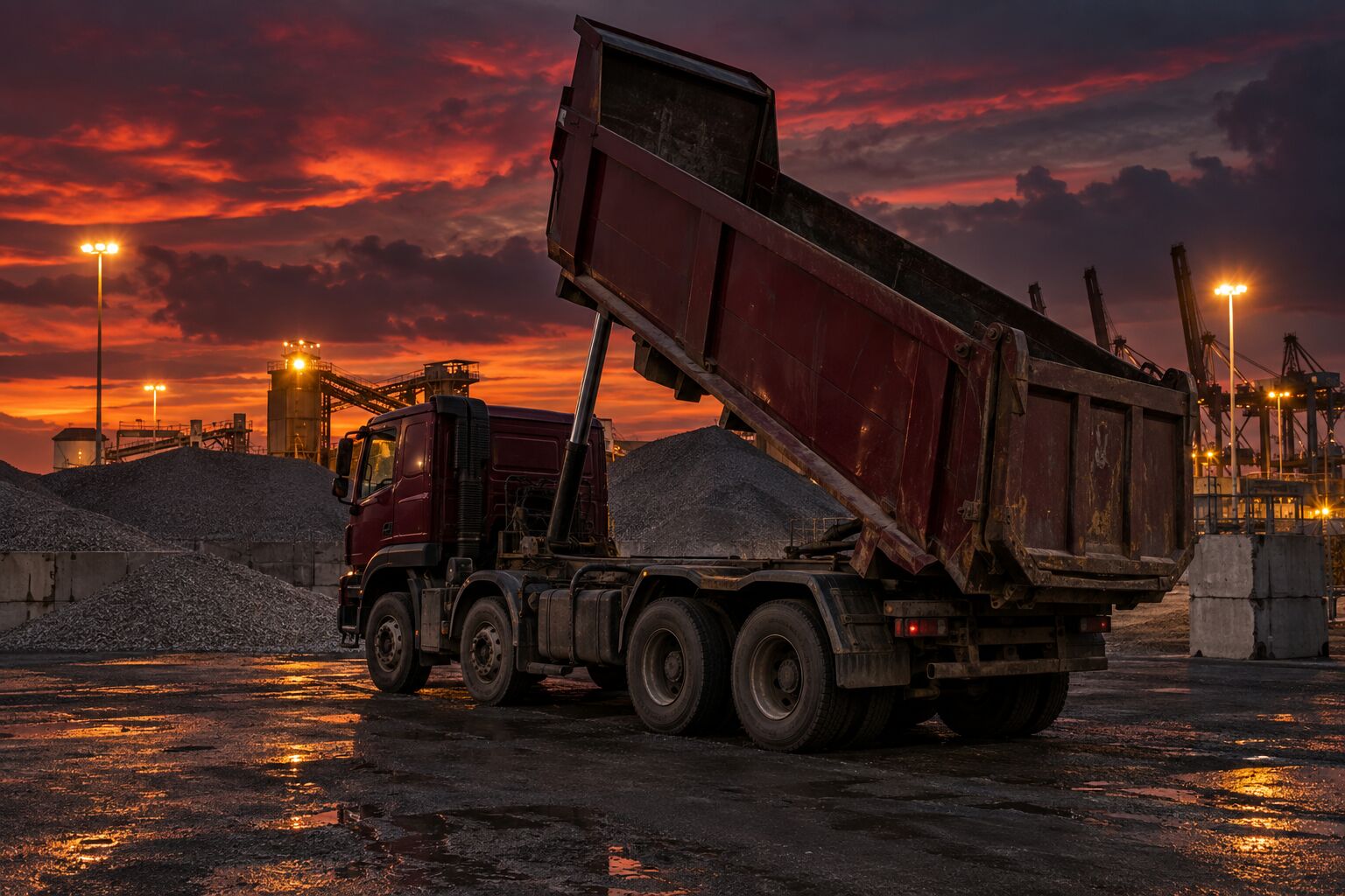 Tipper trucks